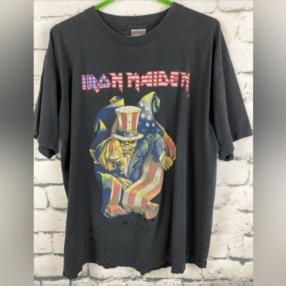 RARE 90’S IRON MAIDEN EDDIE THE HEAD UNCLE SAM